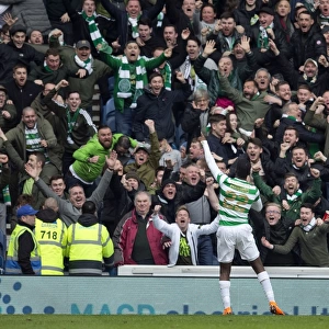 Thrilling Rivalry: Odsonne Edouard's Stunner at Ibrox - Rangers vs Celtic, Scottish Premiership