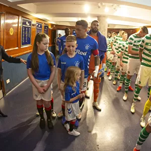 The Tunnel Clash: Rangers vs Celtic - Champions Collide in the Ibrox Premiership (Scottish Cup Winning Moment)