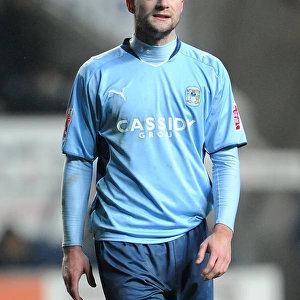 James McPake in FA Cup Action: Coventry City vs Portsmouth, Ricoh Arena (January 12, 2010)