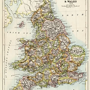 Wales Photographic Print Collection: Maps