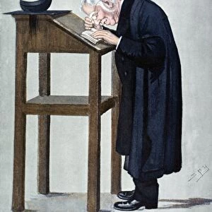 (1844-1930). English clergyman and educator. Caricature, 1898, by Spy (Sir Leslie Ward)