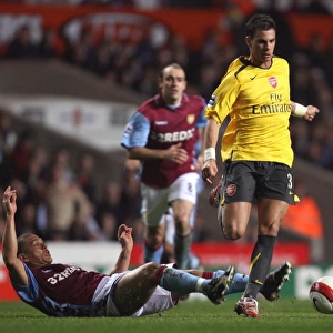 Aliadiere Scores the Winner: Arsenal's Victory over Aston Villa, 2007