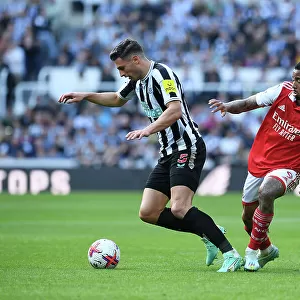 Fierce Rivalry: Gabriel Jesus vs. Fabian Schaer Clash in Newcastle United vs. Arsenal FC Premier League Showdown