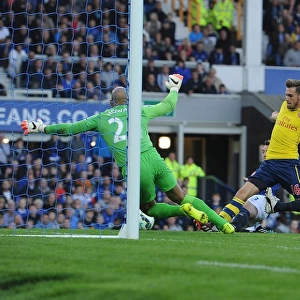 Ramsey Scores Brace: Everton vs. Arsenal, Premier League 2014/15