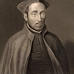 Ignatius Loyola, born Inigo Lopez de Recalde (1491-1556) Spanish soldier and, with
