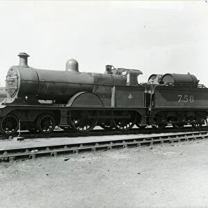 Midland Railway Class 2 4-4-0 steam locomotive number 2192. Bullt by Sharp, Stewart