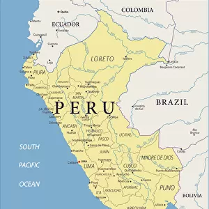 South America Metal Print Collection: Peru