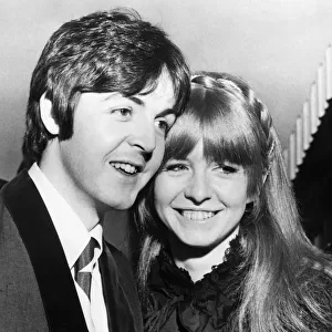 Paul McCartney and Jane Asher 1968