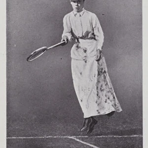 1890, Miss Rice (b / w photo)
