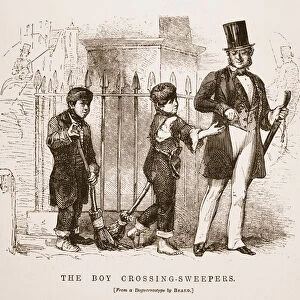 The Boy-Crossing Sweepers, from the daguerreotype by Richard Beard