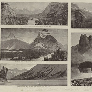 The Canadian Wonderland, across the Rocky Mountains with a Camera (engraving)