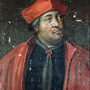 Cardinal Antoine Duprat (1463-1535), papal legate, 1617-38 (oil on canvas)