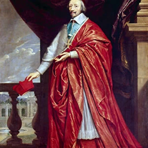 Cardinal Richelieu, 1640 (oil on canvas)