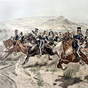 The Charge of the Light Brigade, 1895 (photogravure)