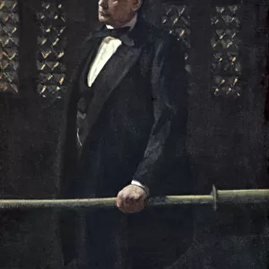 Charles Bradlaugh at the Bar at the House of Commons, c. 1892-93 (oil on canvas)