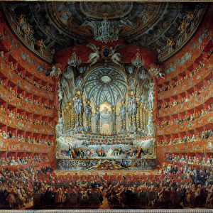 Concert given at the theatre Argentina in Rome on 15 July 1747 on the occasion of