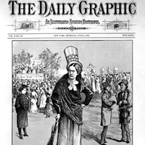 The Daily Graphic, front page of New York City newspaper, June 5, 1873 (newspaper)