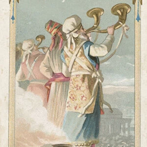 The day of trumpets - Hebrew New Year (chromolitho)