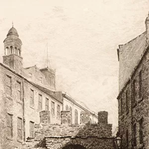 East Port or Cowgate Port, 1891 (etching)