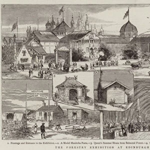 The Forestry Exhibition at Edinburgh (engraving)