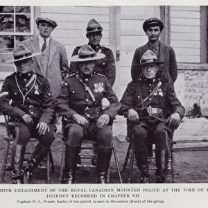 The Fort Smith Detachment of the Royal Canadian Mounted Police at the time of the journey recorded in chapter vii (b / w photo)