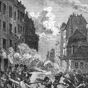 French Revolution - New Years Eve case (engraving)