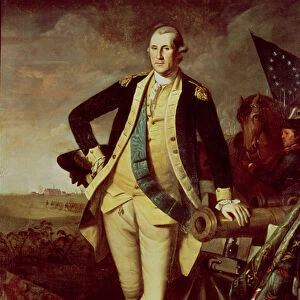 George Washington at Princeton, 1779 (oil on canvas)