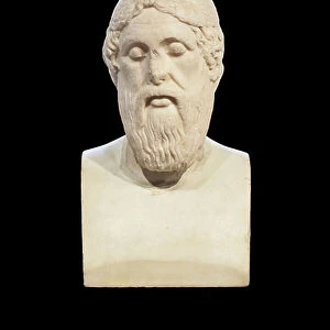 Head of Homer, Epimenides type (Parian marble)