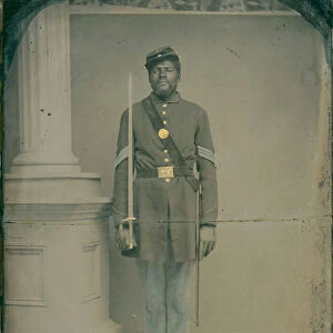 Henry F. Steward, Sergeant in the 54th Massachusetts Volunteer Infantry Regiment