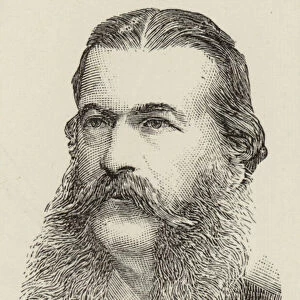 Herr E von Hallberger (engraving)