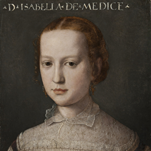 Isabella de Medici, c. 1555 (oil on wood)