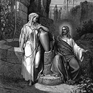 Jesus talks with the Samaritan woman - Bible