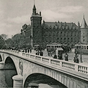 Le Pont au Change et le Palais de Justice, The Pont au Change and Court of Justice (photogravure)