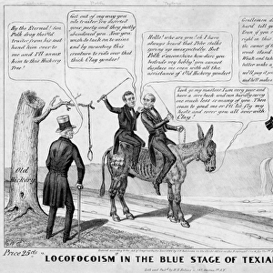 "Locofocoism"in the Blue Stage of Texian cholera, published by H R Robinson
