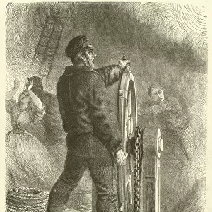 Man at the Wheel (engraving)