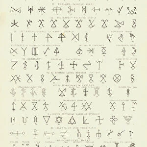 Masons Marks (engraving)
