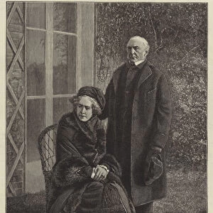 Mr and Mrs Gladstone (engraving)