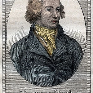 Mungo Park, Scottish explorer - Portrait of Mungo Park (1771-1806)