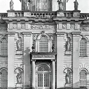 The north front, Castle Howard, from The English Country House (b/w photo)