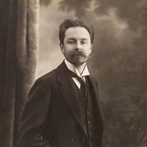 Portrait of the composer Alexander Scriabin (1872-1915)