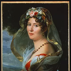 Portrait of Constance Ossolinska Lubienska (oil on canvas)