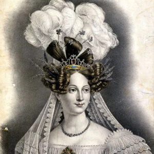 Portrait of the Duchess of Angouleme (Marie Therese or Madame Royale, 1778-1851)