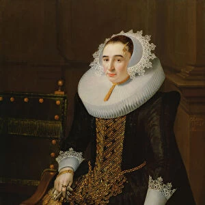 Portrait of a Lady, said to be Princess Sohns (oil on panel)