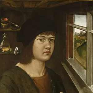 Portrait of a Young Artist, c. 1500 (oil on panel)