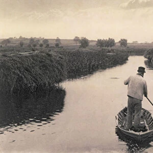 Quartering the Marsh Hay, Life and Landscape on the Norfolk Broads, c. 1886 (photo)