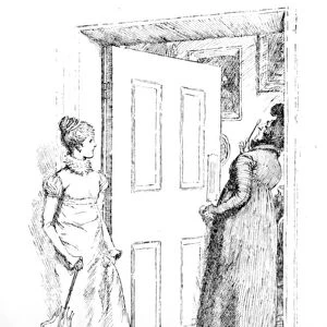 After a short survey, illustration to Pride & Prejudice by Jane Austen
