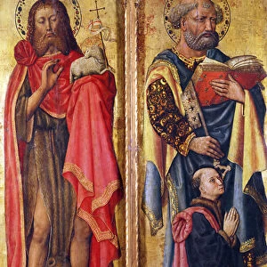 St. John the Baptist and St. Peter, from the Altarpiece of Pierre Rup, c