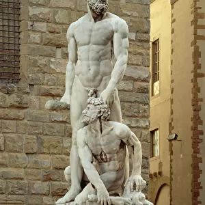 Statue of Hercules and Cacus, 1534 (marble)