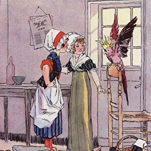 Une Petite Fille sous la Revolution, 1792 (colour litho)