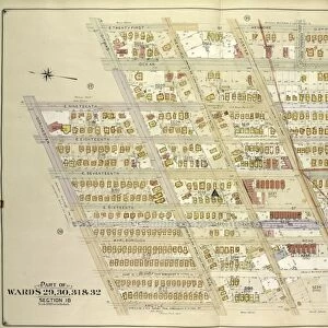 Brooklyn, Vol. 5, Double Page Plate No. 19;Part of Ward 29, 30, 31 & 32, Section